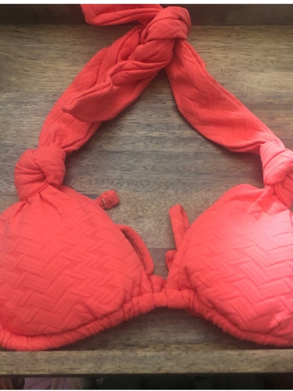 Aerie coral 🪸 Red Bikini Top